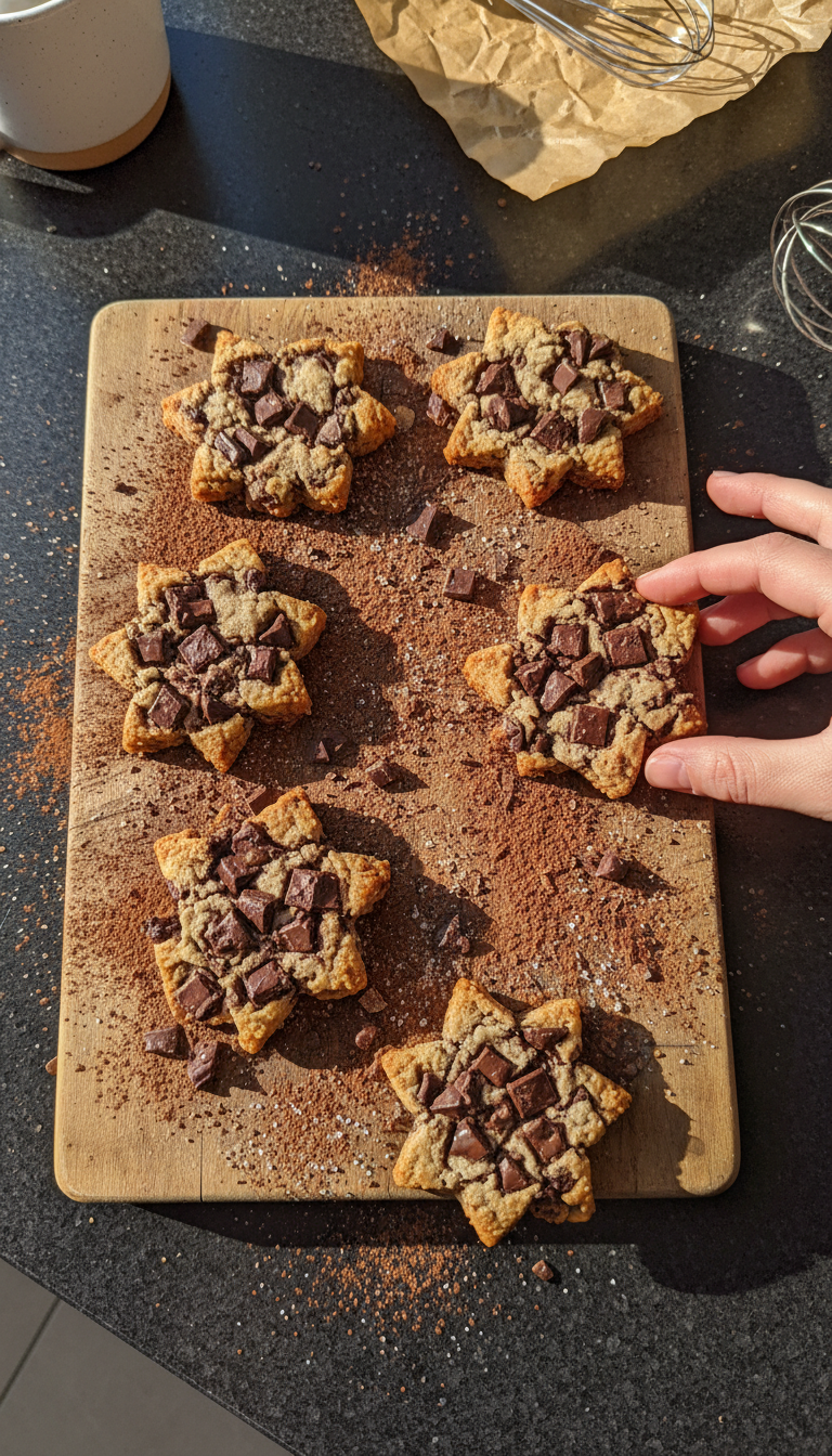 Schoko Stückchen Kekse Fisch Sternzeichen