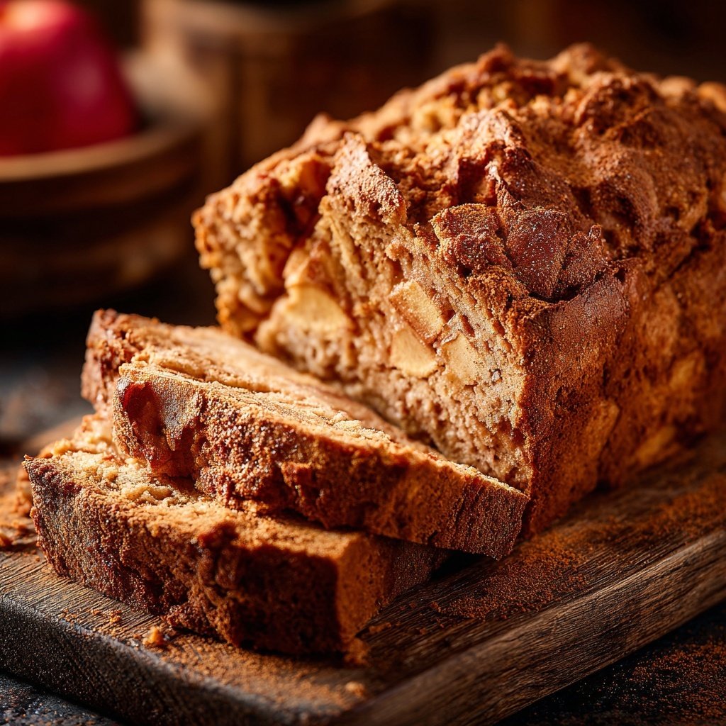 Apfel Brot Zimt Gewürz