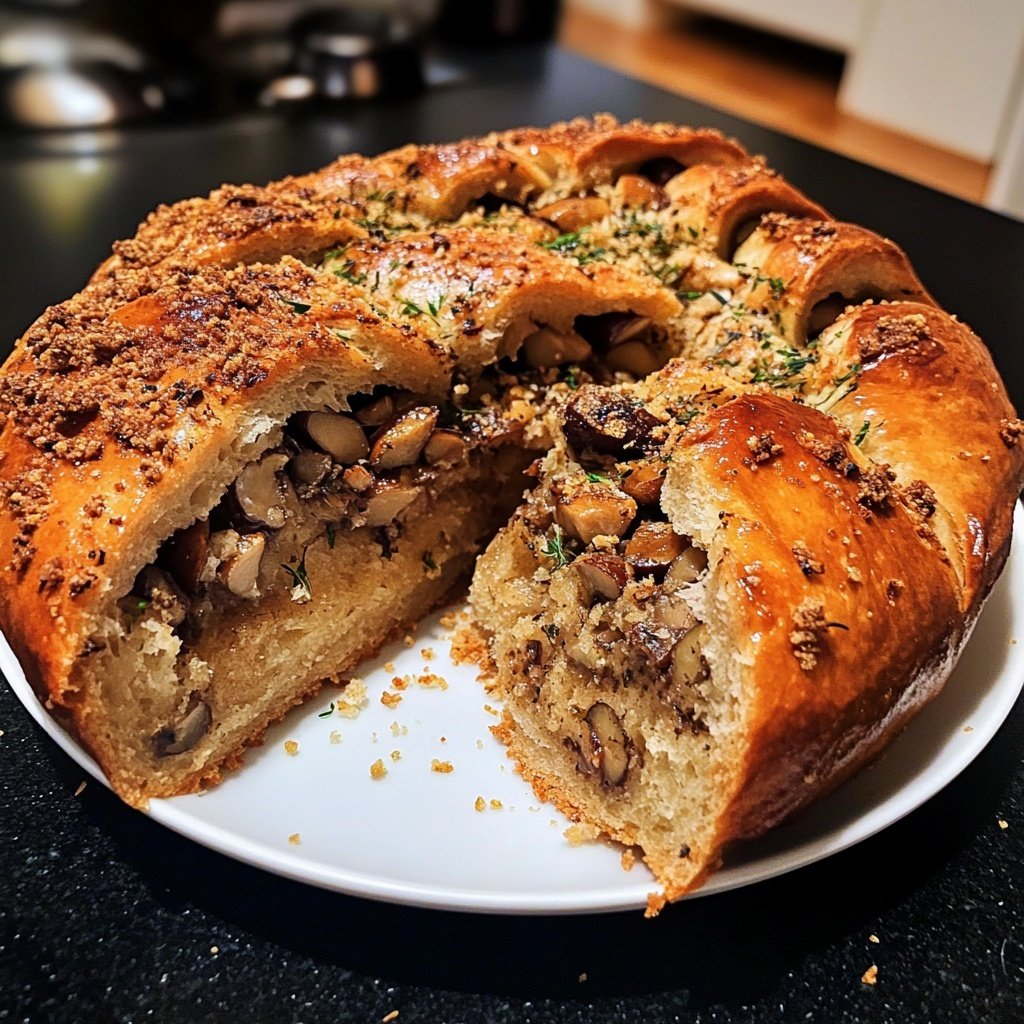 Weihnachtsgans mit Maronenfüllung