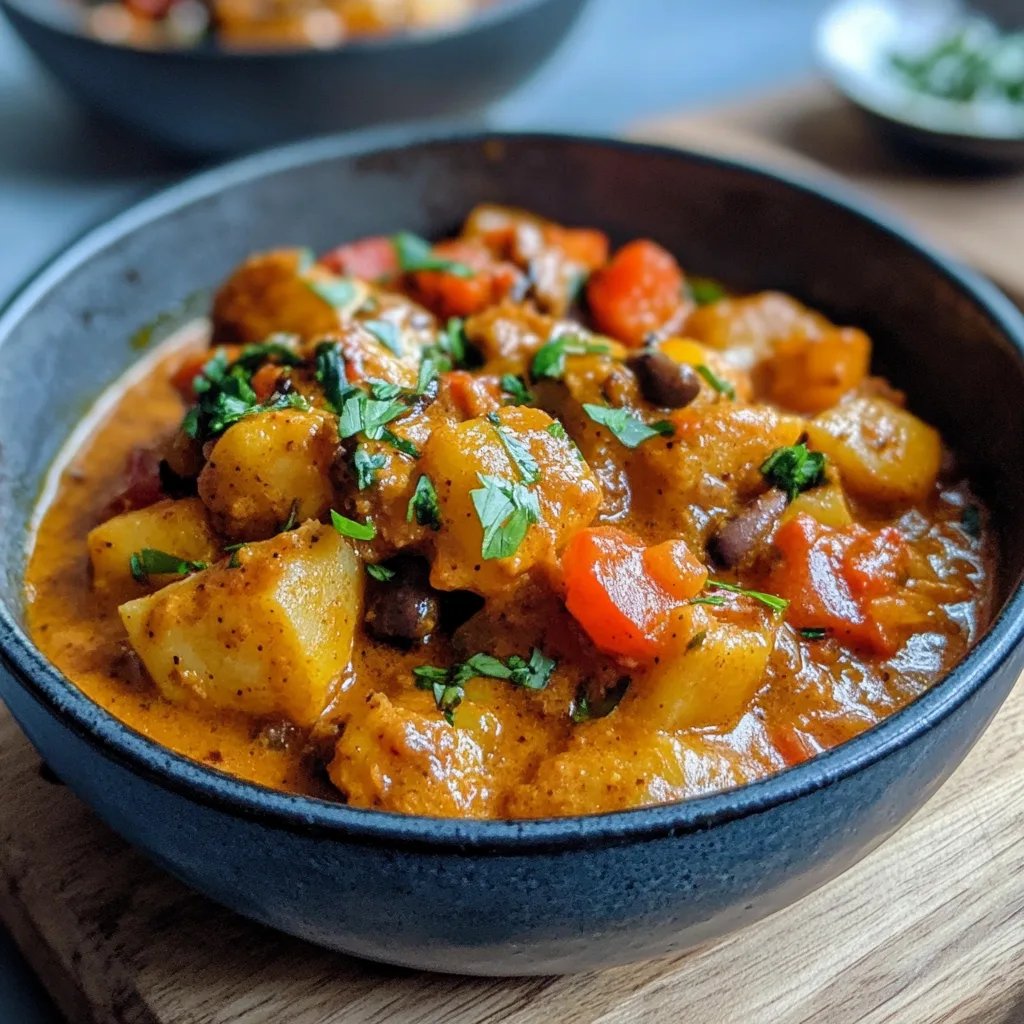 Kürbiscurry mit Kichererbsen