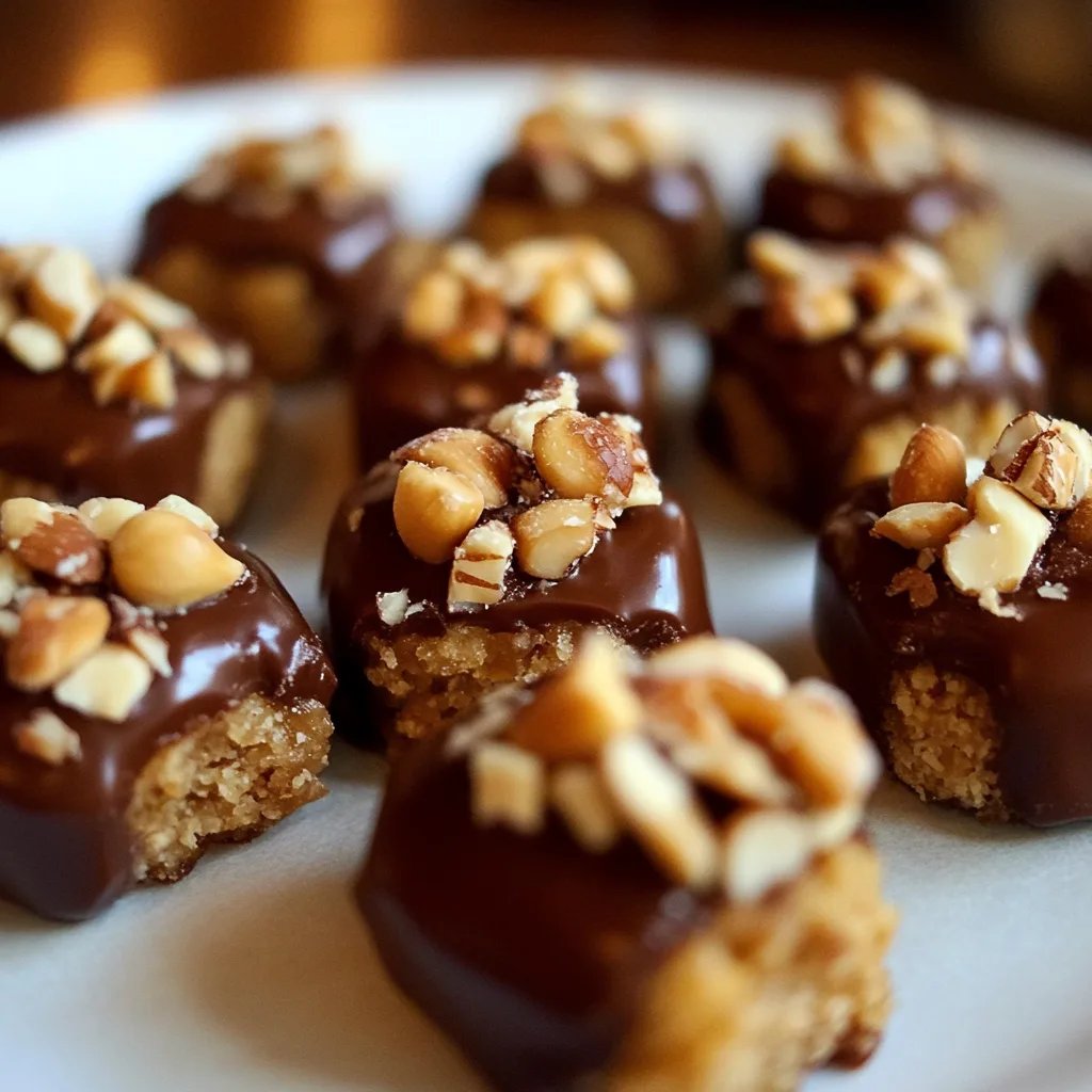 Knusprige Haselnussküsschen mit Nuss-Nougat-Füllung