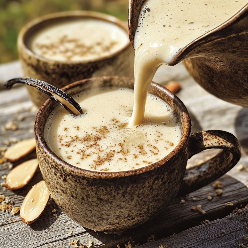 Vanille-Mandel-Heißmilch