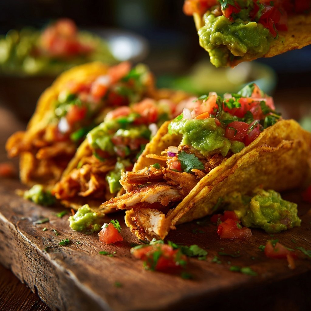 Crispy Chicken Skin Tacos
