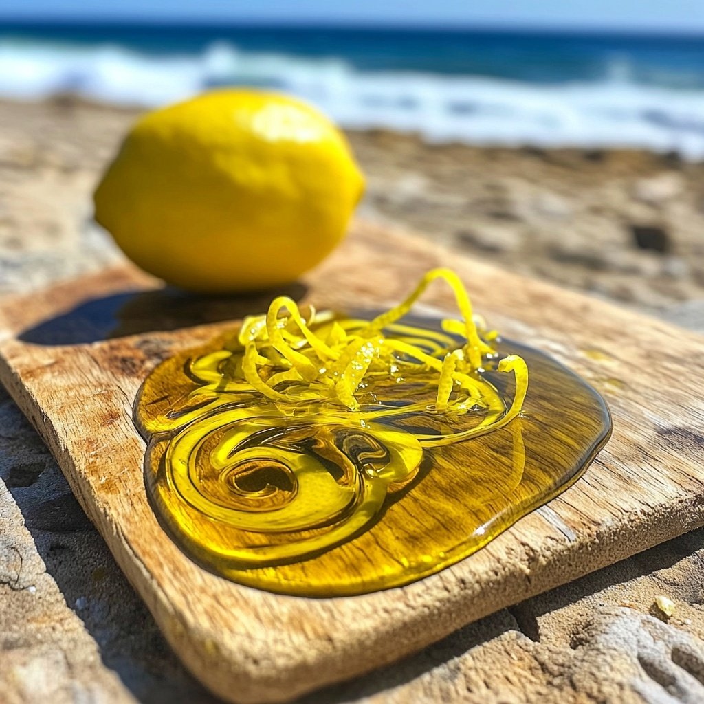 Meyer Zitronen Infusiertes Olivenöl