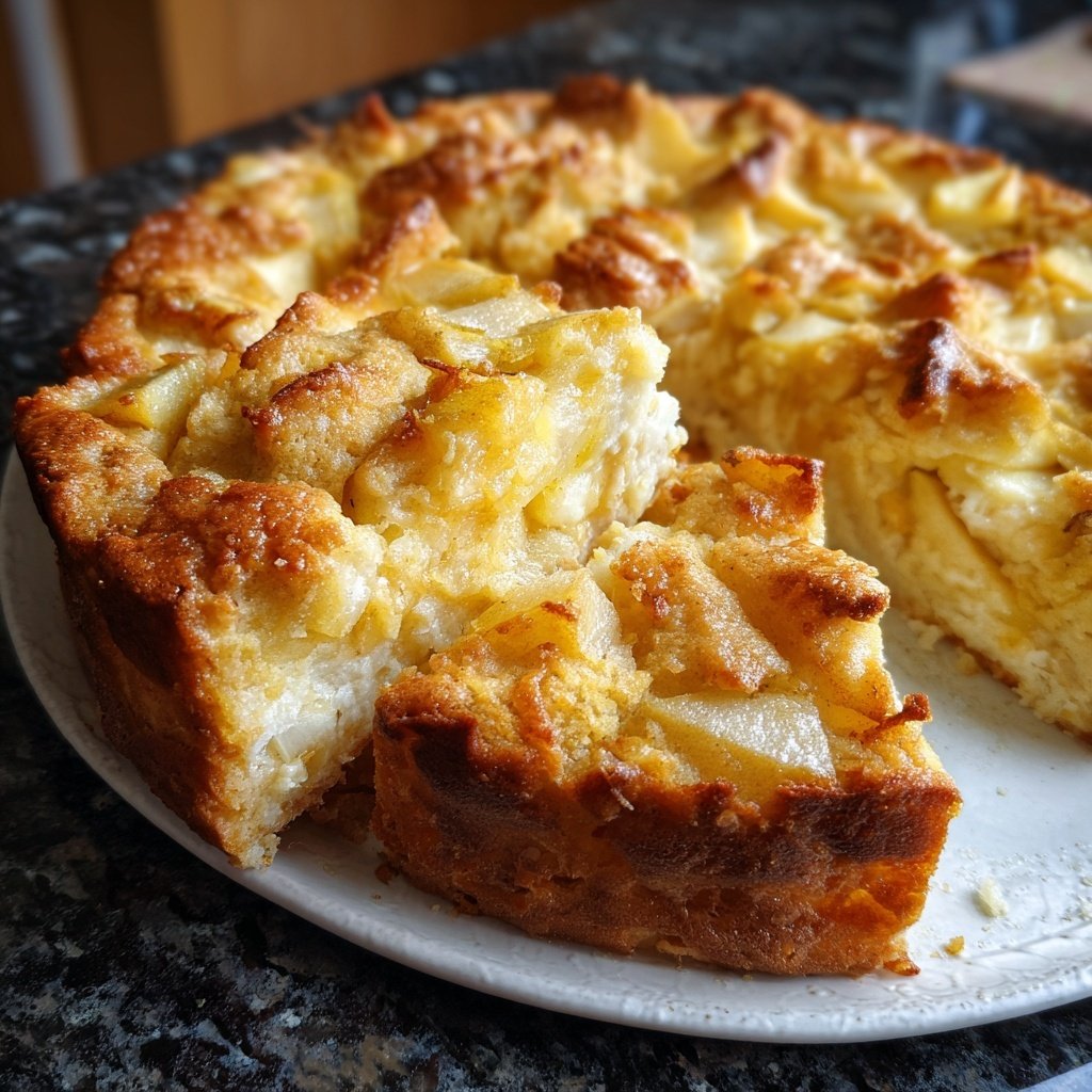 Doppel Apfel Gebackener Haferbrei Gewürze