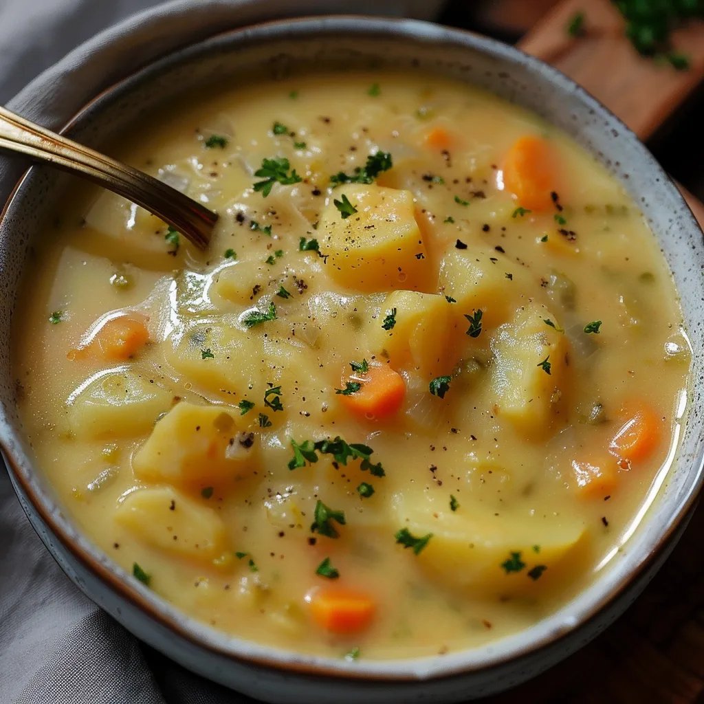 Deutsche Kartoffelsuppe