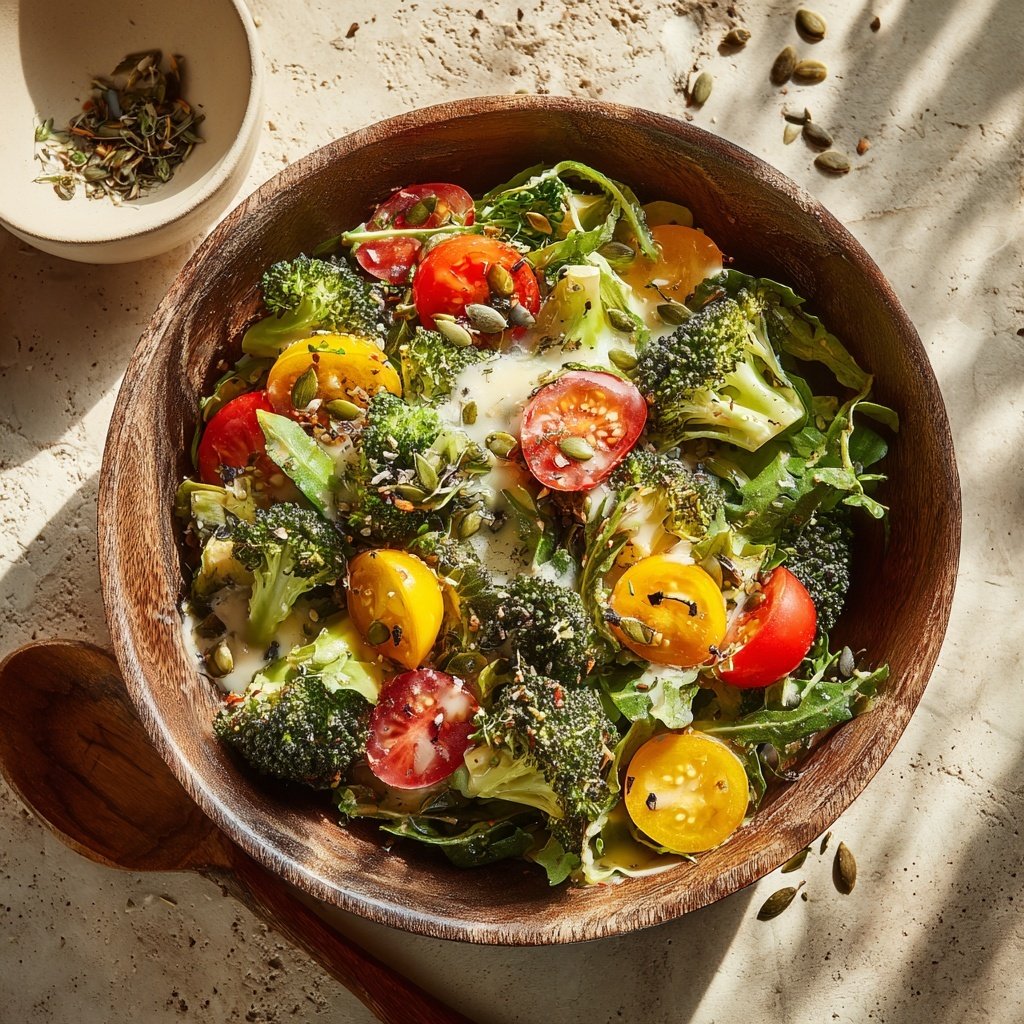 Brokkolisalat für den Sommer