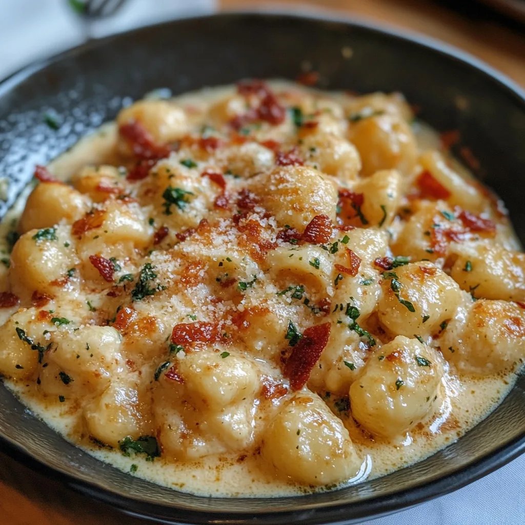 Heirate mich Huhn und Gnocchi