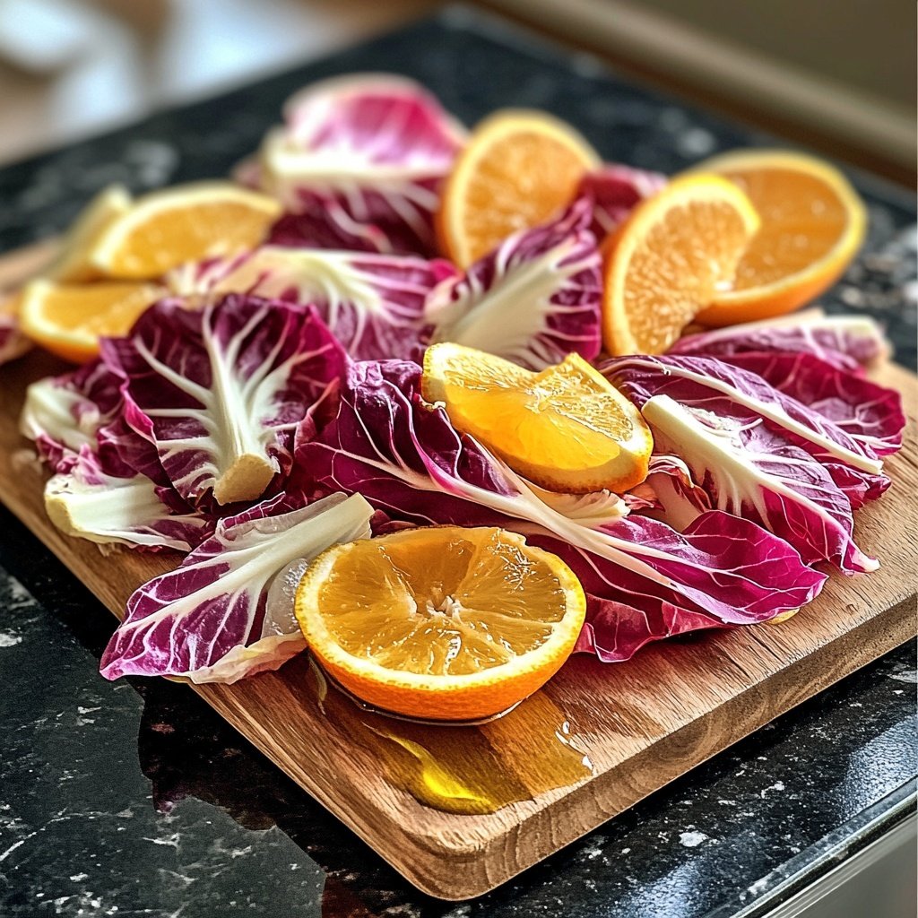 Radicchio mit Zitrusfrüchten