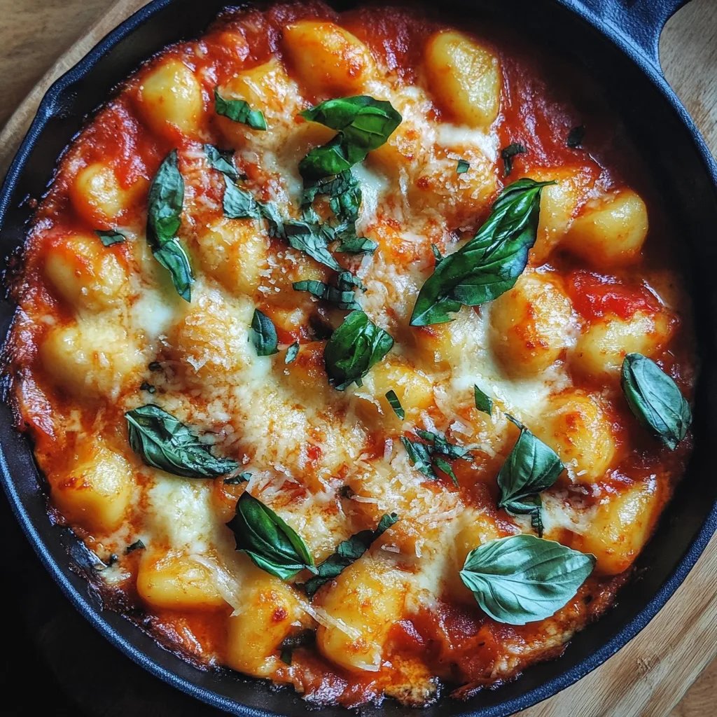 Einfacher Gnocchi-Tomaten-Auflauf