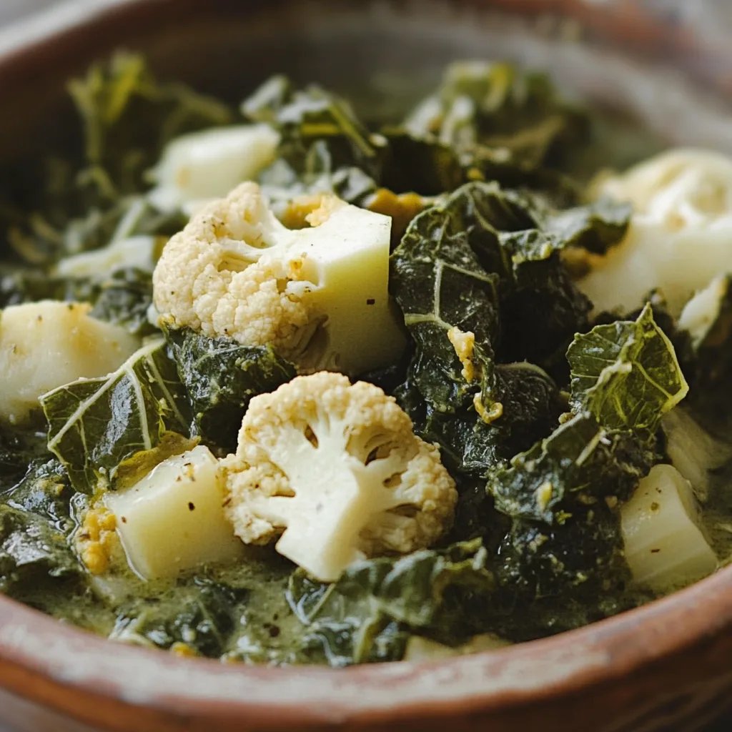 Veganer Grünkohl Eintopf