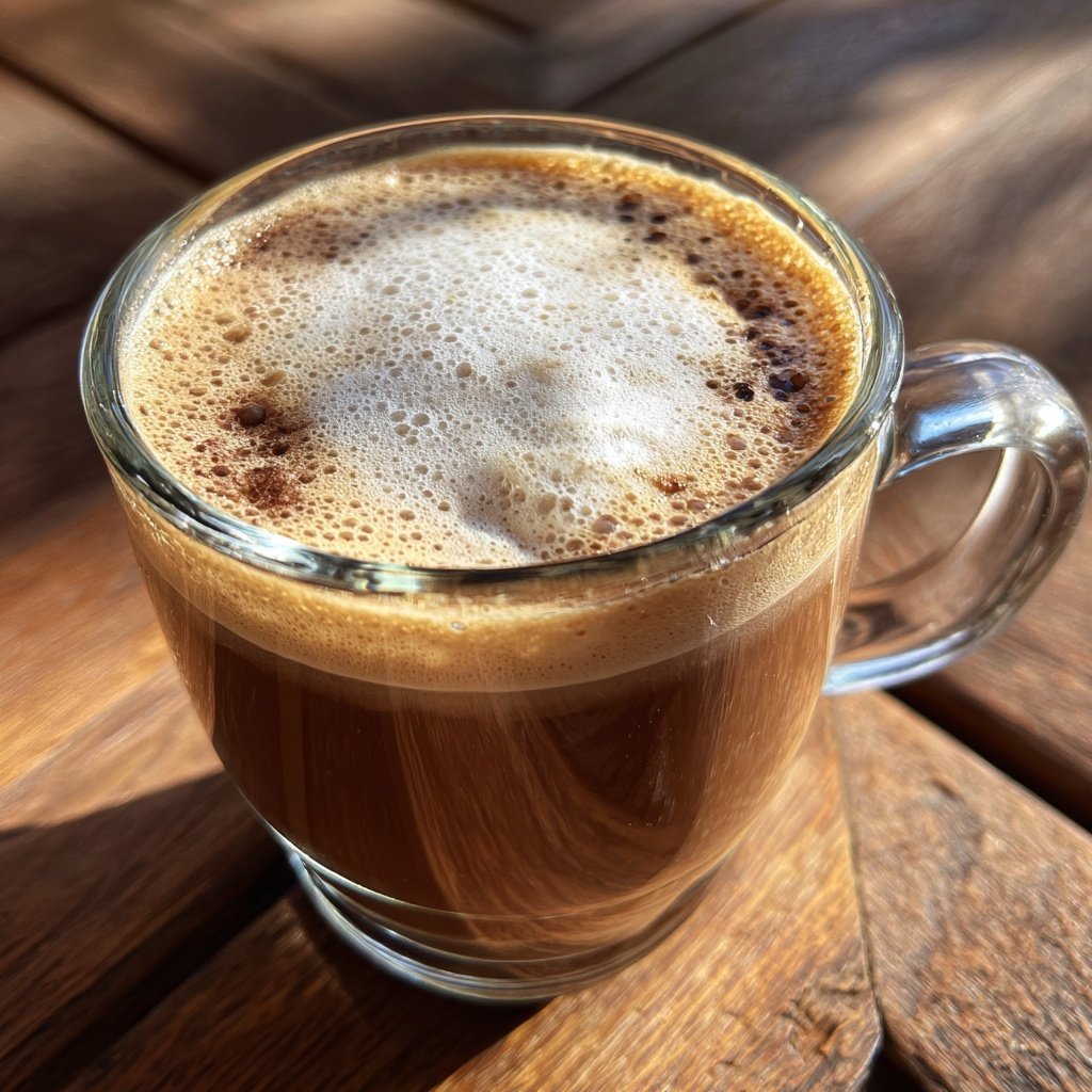 Rezept für eine Mocha-Latte