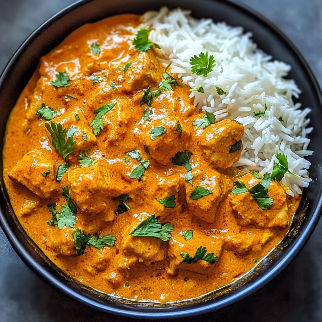 Einfaches Butter Chicken