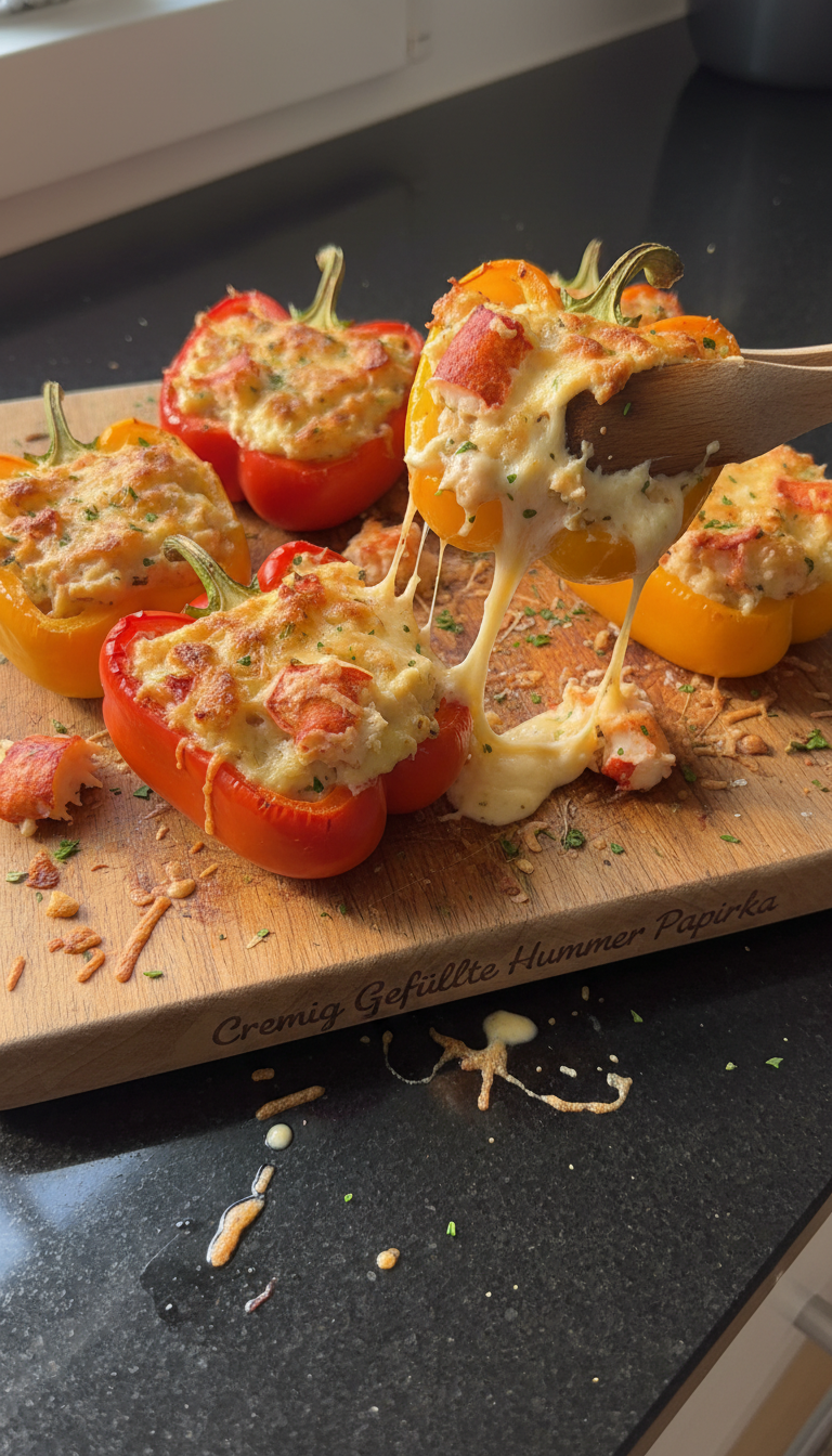 Cremig Gefüllte Hummer Paprika​