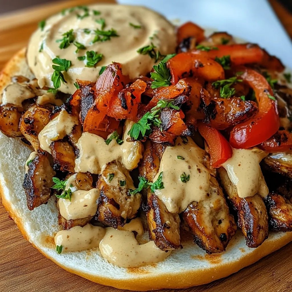 Einfaches Hähnchen-Gyros in cremiger Sauerrahmsauce: Ein Unglaubliches Ultimatives Rezept für 4 Personen