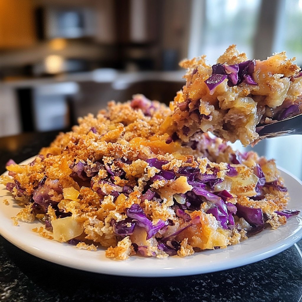 Rotkohl (deutsches Rezept für geschmorten Rotkohl)