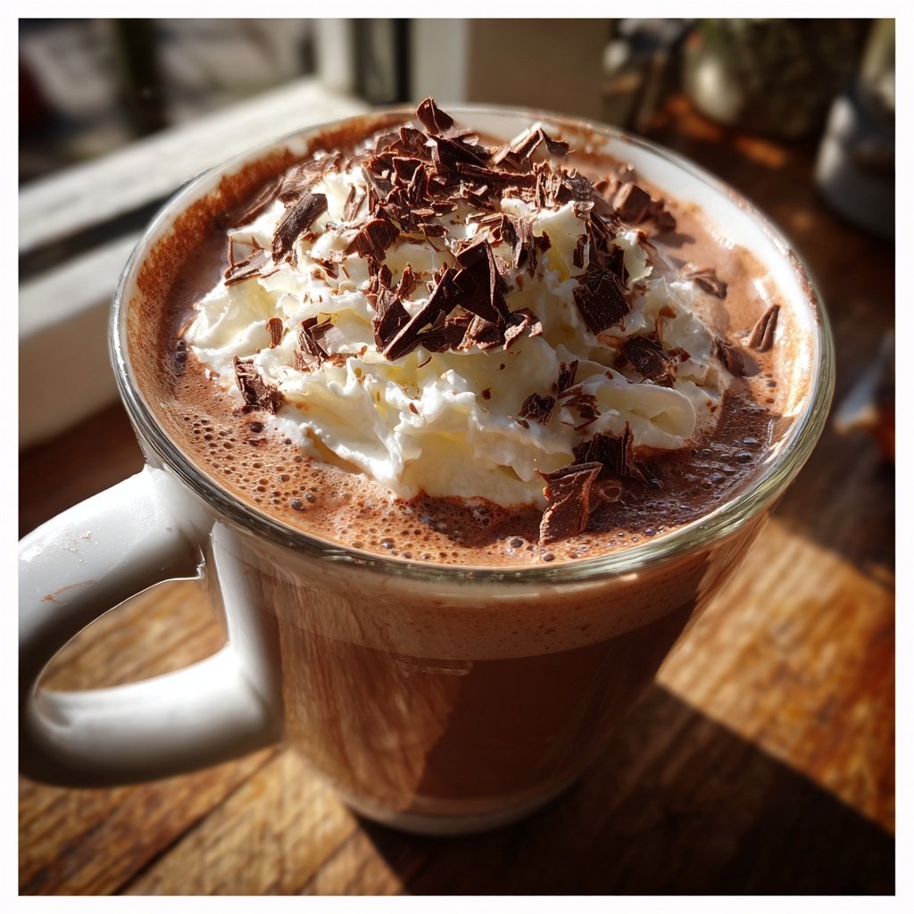 Heiße Schokolade in 10 Min.