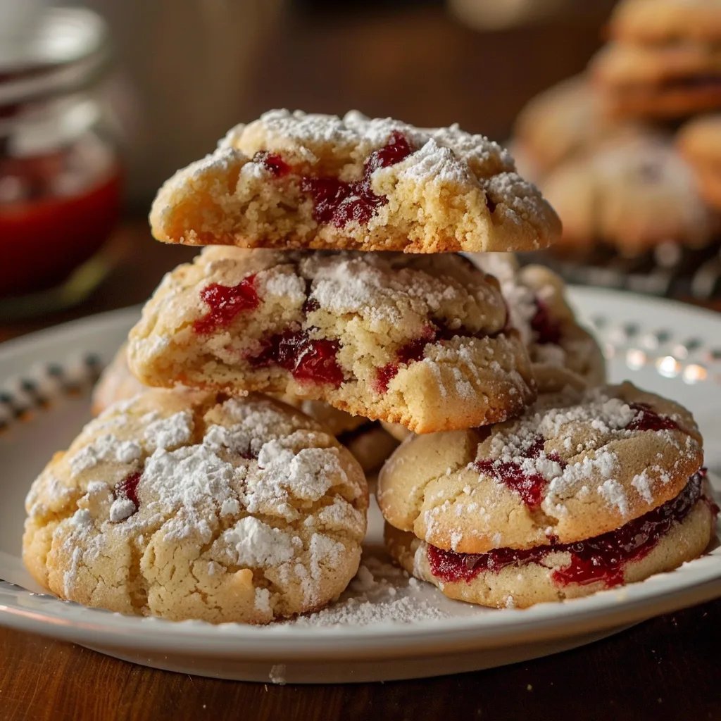 Perfekte Marmeladen-Küsschen