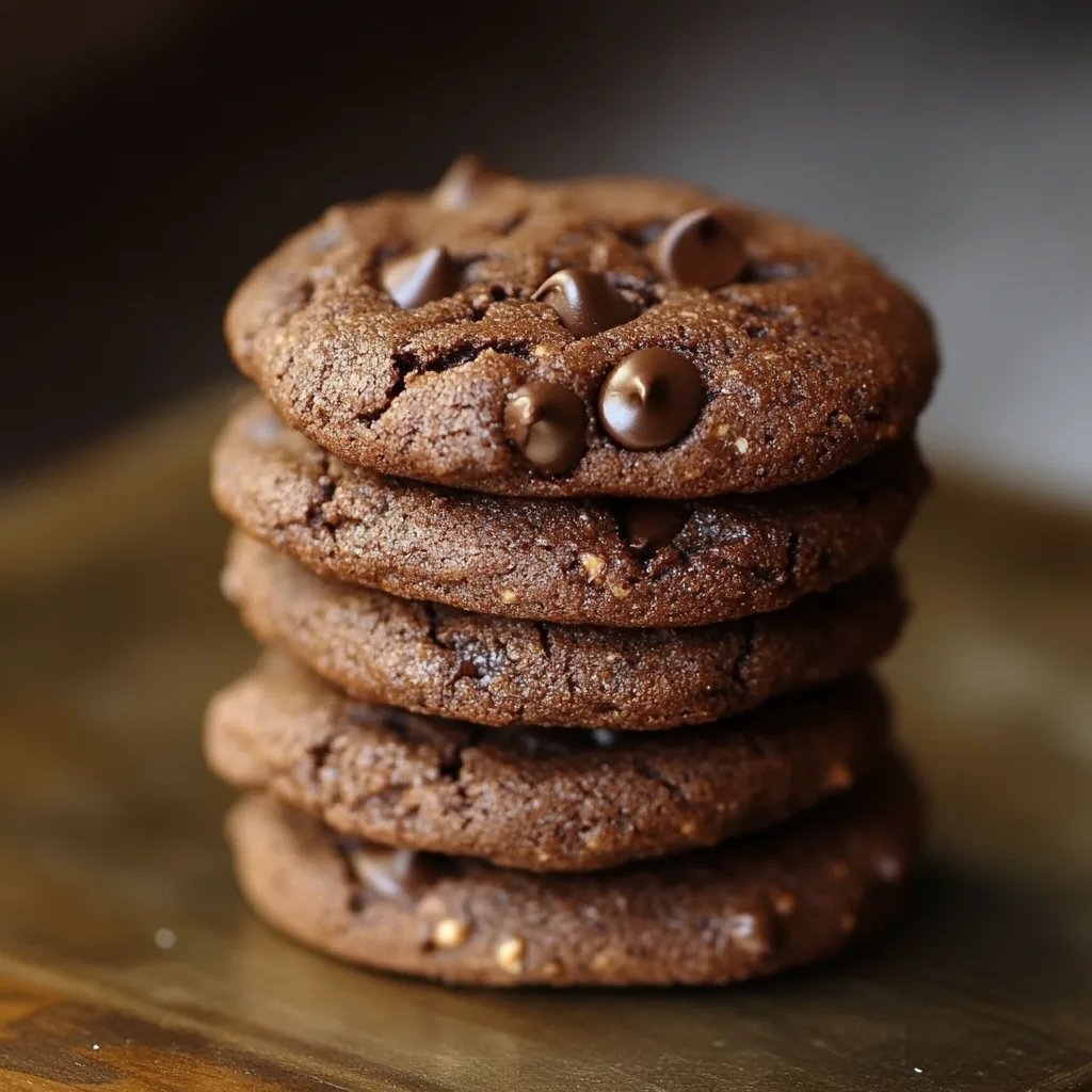 Dicke Espresso-Schokoladenkekse