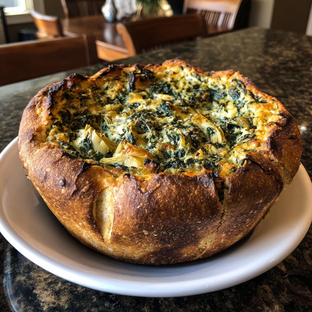 Spinat Artischocken Dip