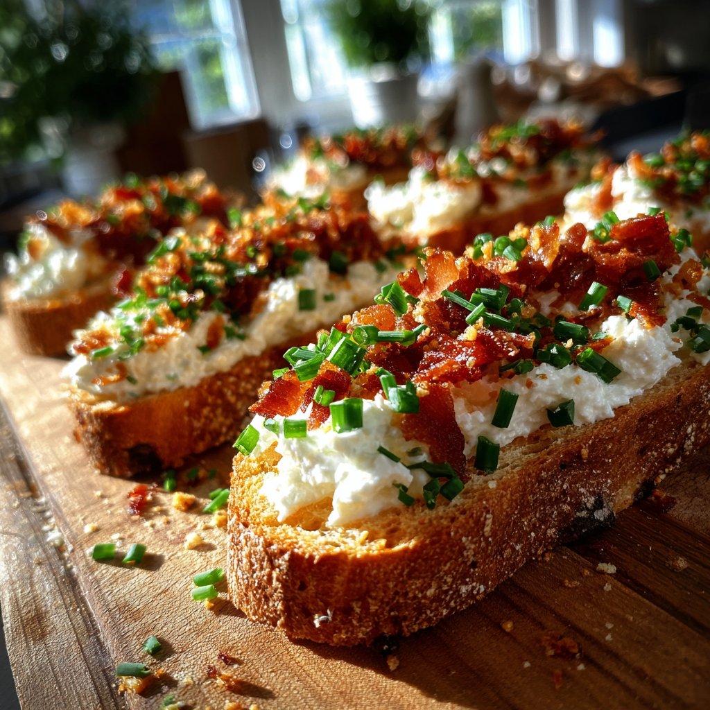 Herzhafte Hüttenkäse Frühstückstoasts