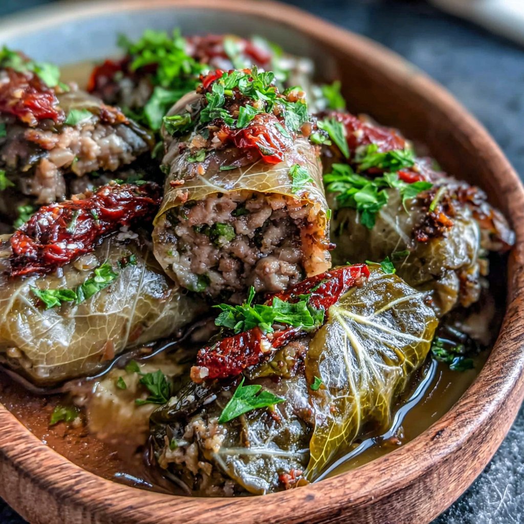 Mediterraner Puten-Dolma